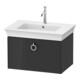 Duravit Meuble sous lavabo sans ES White Tulip 41x68,4x45,8 cm, 1 tiroir, graph hgl-1