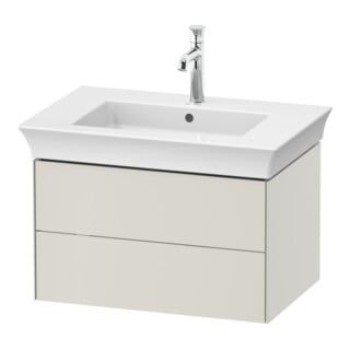 Duravit Meuble sous-lavabo sans ES White Tulip 41x68,4x45,8 cm, 2 tiroirs, blanc mat nordique