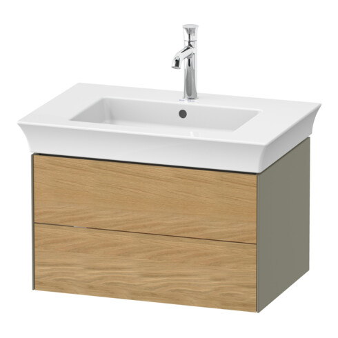Duravit Meuble sous lavabo sans ES White Tulip 41x68,4x45,8 cm, 2 tiroirs, E N StG hgl