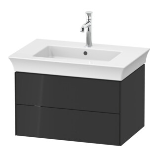 Duravit Meuble sous lavabo sans ES White Tulip 41x68,4x45,8 cm, 2 tiroirs, graph hgl