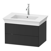 Duravit Meuble sous-lavabo sans ES White Tulip 41x68,4x45,8 cm, 2 tiroirs, gris mat s