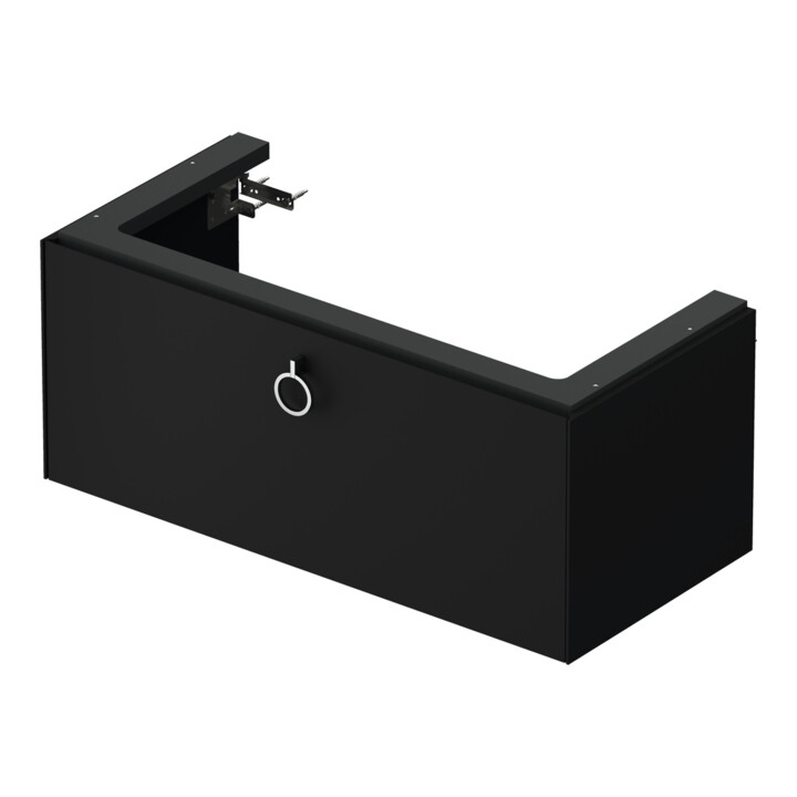 Duravit Meuble sous lavabo sans ES White Tulip 41x98,4x45,8 cm, 1 tiroir, gris mat s-matt