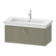Duravit Meuble sous lavabo sans ES White Tulip 41x98,4x45,8 cm, 1 tiroir, gris pierre brillant-1