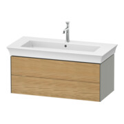 Duravit Meuble sous-lavabo sans ES White Tulip 41x98,4x45,8 cm, 2 tiroirs, E N StG satin mat