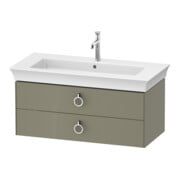 Duravit Meuble sous-lavabo sans ES White Tulip 41x98,4x45,8 cm, 2 tiroirs, gris pierre brillant
