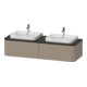 Duravit Meuble sous-lavabo sans plan Happy D.2 Plus 35,4x160cm, 1 tiroir, BP b, lin-1