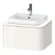 Duravit Meuble sous-lavabo sans plan Happy D.2 Plus 35,4x65 cm, 1 tiroir, chêne méditerranéen