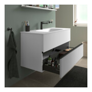 Duravit Meuble sous lavabo Sivida 121x59,2x47,7 cm, 2 tiroirs, blanc mat, taille S-4