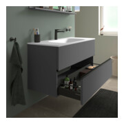 Duravit Meuble sous-lavabo Sivida 121x59,2x47,7 cm, 2 tiroirs, gris m, Gr. sw-5