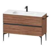 Duravit Meuble sous lavabo Sivida 121x59,2x47,7 cm, 2 tiroirs, N Nat, Gr. sw