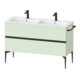 Duravit Meuble sous lavabo Sivida 128x59,1x47,7 cm, 2 tiroirs, vert m, G sw-1