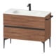 Duravit Meuble sous lavabo suspendu Sivida 101x59,2x47,7cm, 2 tiroirs, N Nat, Gr. sw-1