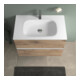 Duravit Meuble sous lavabo suspendu Sivida 81x59,2x47,7 cm, 2 tiroirs, E Marm, G chr