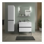 Duravit Meuble sous-lavabo suspendu Sivida 81x59,2x47,7cm, 2 tiroirs, blanc mat, Gr. sw-4