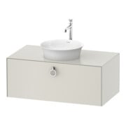 Duravit Meuble sous lavabo White Tulip 100x55 cm, 1 tiroir, 1 porte