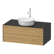Duravit Meuble sous-lavabo White Tulip 100x55 cm, E N m/gra g, 2 tiroirs, 1 plan, suspendu-1