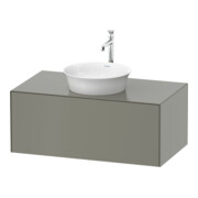 Duravit Meuble sous lavabo White Tulip 100x55 cm, st-g m, 1 AZ, 1 Pl, suspendu-1