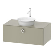 Duravit Meuble sous-lavabo White Tulip 100x55 cm, T m, 1 AZ m Gr., 1 tablette console-1