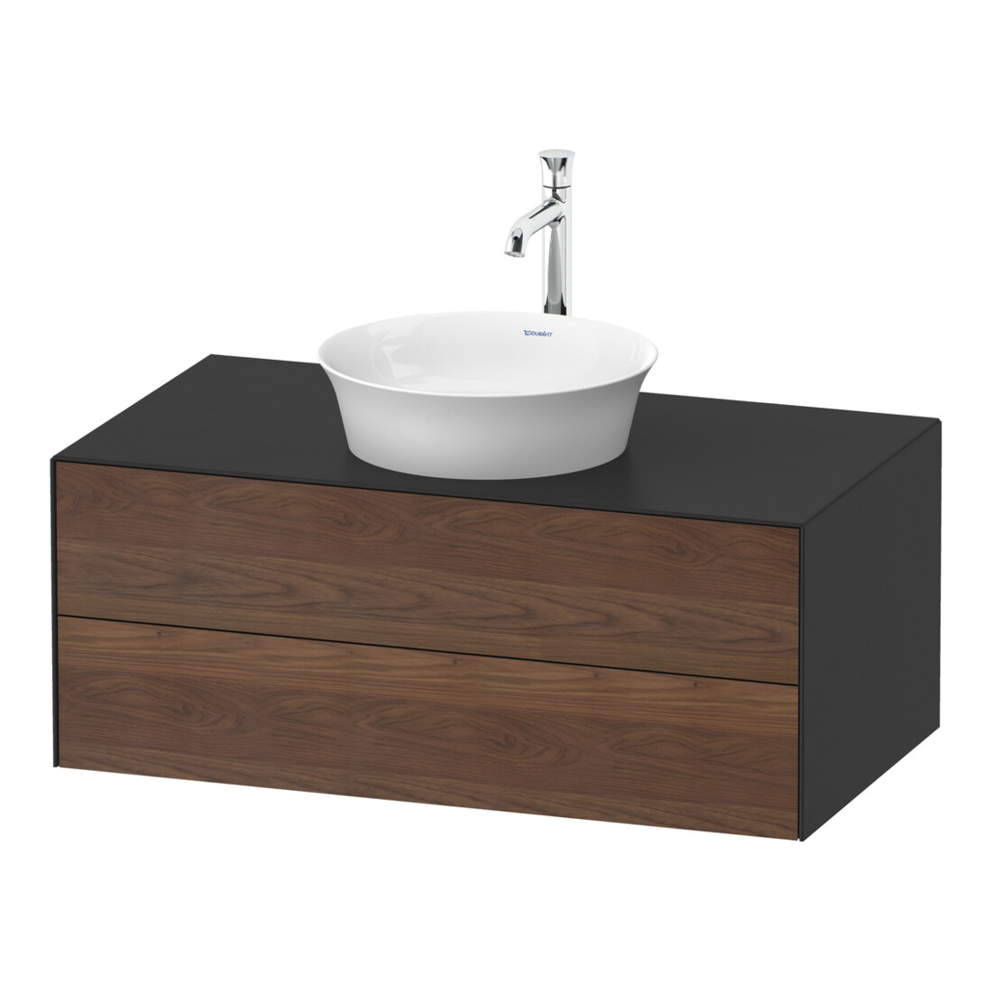 Duravit Meuble sous-lavabo White Tulip 100x55 cm, US N m/gra m, 2 tiroirs, 1 porte, blanc