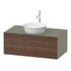 Duravit Meuble sous lavabo White Tulip 100x55 cm, US N m/StG g, 2 tiroirs, 1 porte, blanc-1