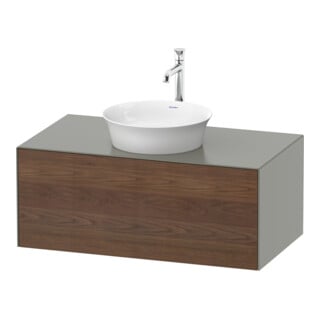 Duravit Meuble sous lavabo White Tulip 100x55 cm, US N m/StG m, 1 tiroir, 1 porte, blanc