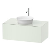 Duravit Meuble sous lavabo White Tulip 100x55cm, blanc mat, 1 tiroir, 1 porte, suspendu-1