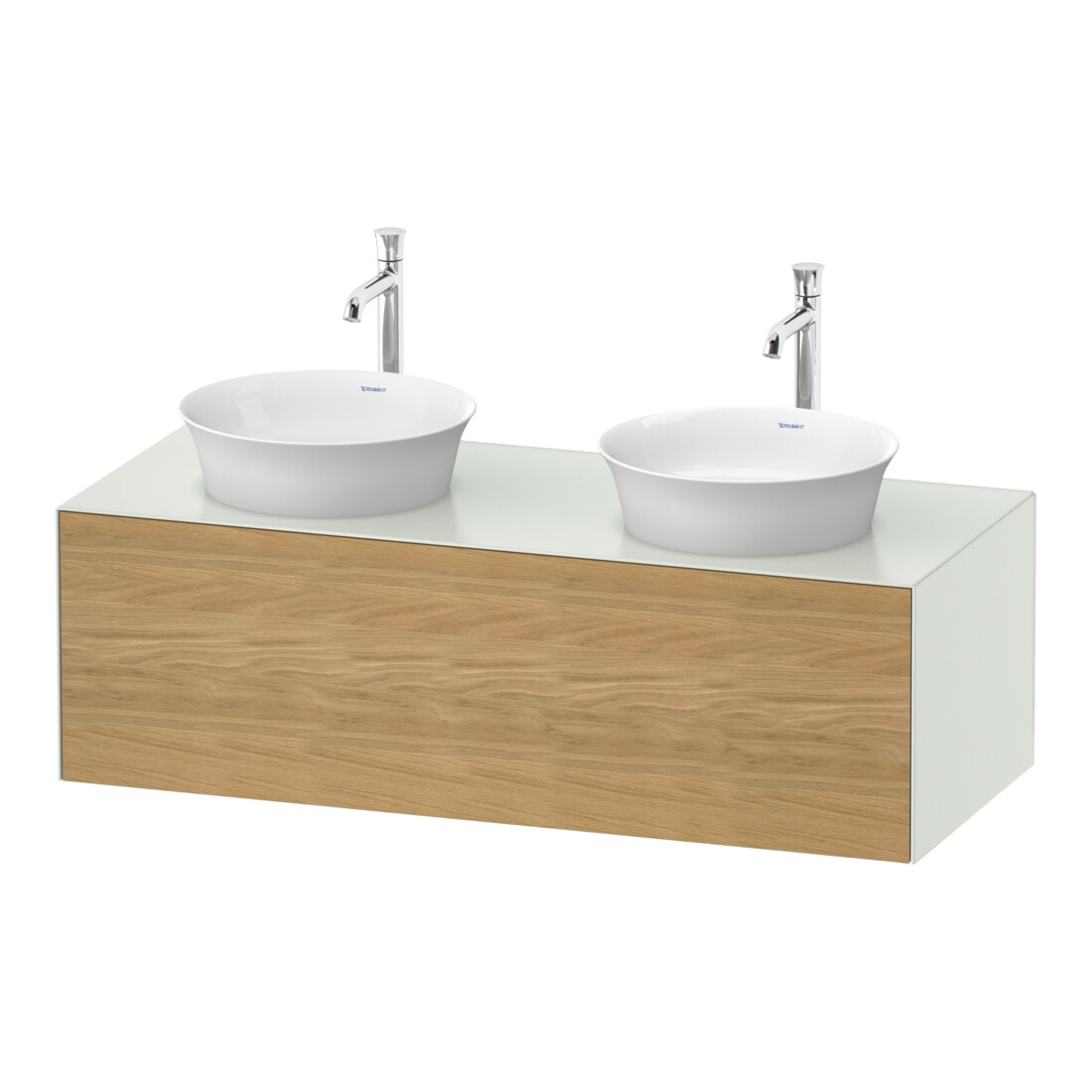 Duravit Meuble sous-lavabo White Tulip 130x55 cm, 1 AZ, E Nat w m, k Ein/m Be