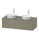 Duravit Meuble sous-lavabo White Tulip 130x55 cm, 1 tiroir, 1 porte, blanc brillant-1