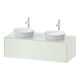 Duravit Meuble sous lavabo White Tulip 130x55 cm, 1 tiroir, 1 porte, blanc mat s-matt-1