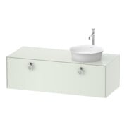 Duravit Meuble sous-lavabo White Tulip 130x55 cm, 1 tiroir, blanc mat s-matt-1