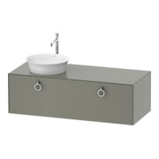 Duravit Meuble sous-lavabo White Tulip 130x55 cm, 1 tiroir, blanc mat satiné-1