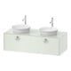 Duravit Meuble sous lavabo White Tulip 130x55 cm, 1 tiroir, blanc mat satiné-1