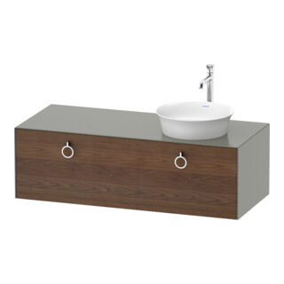 Duravit Meuble sous-lavabo White Tulip 130x55 cm, 1 tiroir, blanc, US N StG satiné mat