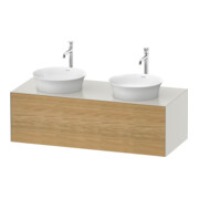 Duravit Meuble sous-lavabo White Tulip 130x55 cm, 1 tiroir, E Nat no w m, k Ein/m Be
