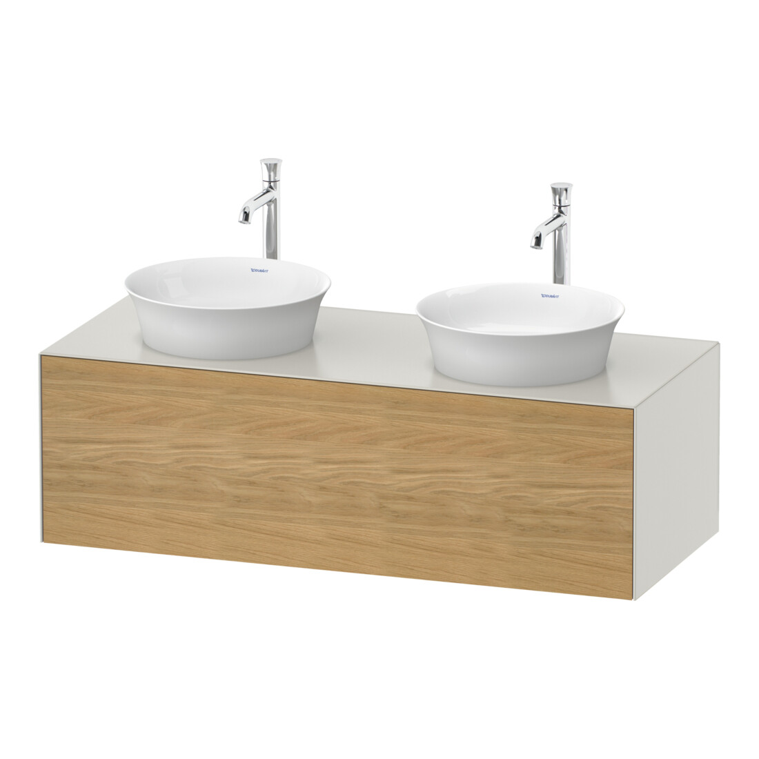 Duravit Meuble sous-lavabo White Tulip 130x55 cm, 1 tiroir, E Nat no w m, k Ein/m Be