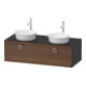 Duravit Meuble sous lavabo White Tulip 130x55 cm, 1 tiroir, gris mat-1