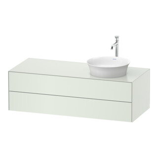 Duravit Meuble sous-lavabo White Tulip 130x55 cm, 2 tiroirs, 1 porte, droite, blanc mat