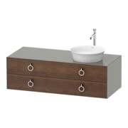 Duravit Meuble sous-lavabo White Tulip 130x55 cm, 2 tiroirs, blanc mat-1
