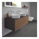 Duravit Meuble sous-lavabo White Tulip 130x55 cm, 2 tiroirs, gris mat s-matt-5