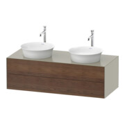 Duravit Meuble sous-lavabo White Tulip 130x55 cm, 2 tiroirs, US N tau m, k Ein/m Be