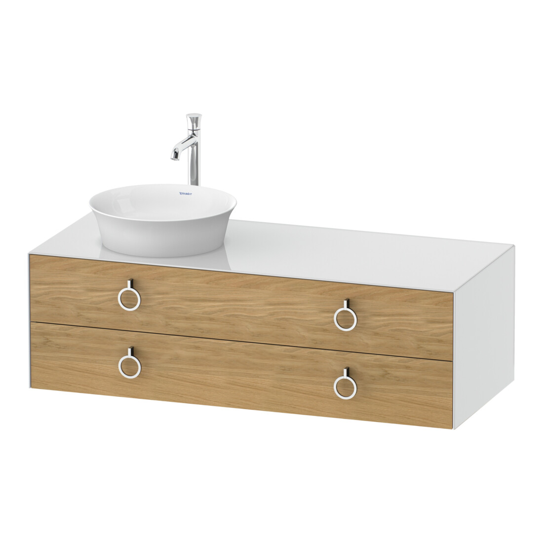 Duravit Meuble sous-lavabo White Tulip 130x55 cm, B L, E N w g, k Ein/m Be