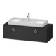 Duravit Meuble sous lavabo White Tulip 130x55 cm, B m, gr m, k avec éclairage-1