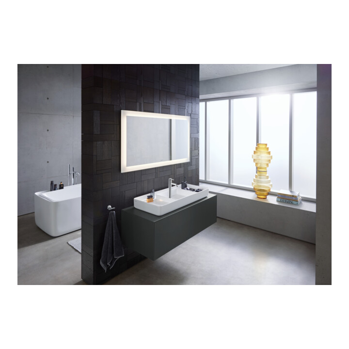 Duravit Meuble sous lavabo White Tulip 130x55 cm, B m, gr m, k Ein/m Éclairage