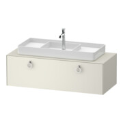 Duravit Meuble sous-lavabo White Tulip 130x55 cm, B m, No w m, k Ein/o Be