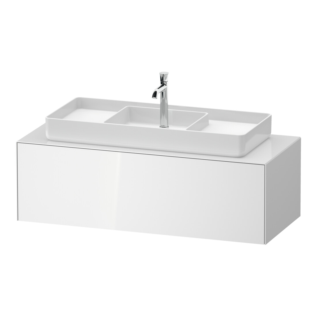 Duravit Meuble sous-lavabo White Tulip 130x55 cm, B m, w g, k avec éclairage intégré