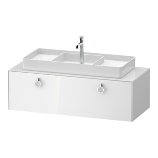 Duravit Meuble sous-lavabo White Tulip 130x55 cm, B m, w g, k avec éclairage intégré