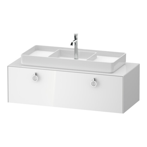 Duravit Meuble sous-lavabo White Tulip 130x55 cm, B m, w g, k avec éclairage intégré