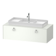 Duravit Meuble sous lavabo White Tulip 130x55 cm, B m, w m, k avec éclairage
