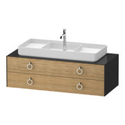 Duravit Meuble sous-lavabo White Tulip 130x55 cm, B mi, E Nat gra g, k Ein/m Be