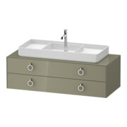 Duravit Meuble sous-lavabo White Tulip 130x55 cm, B mi, st-g g, k Ein/m Be